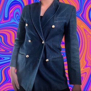 Guess denim blazer